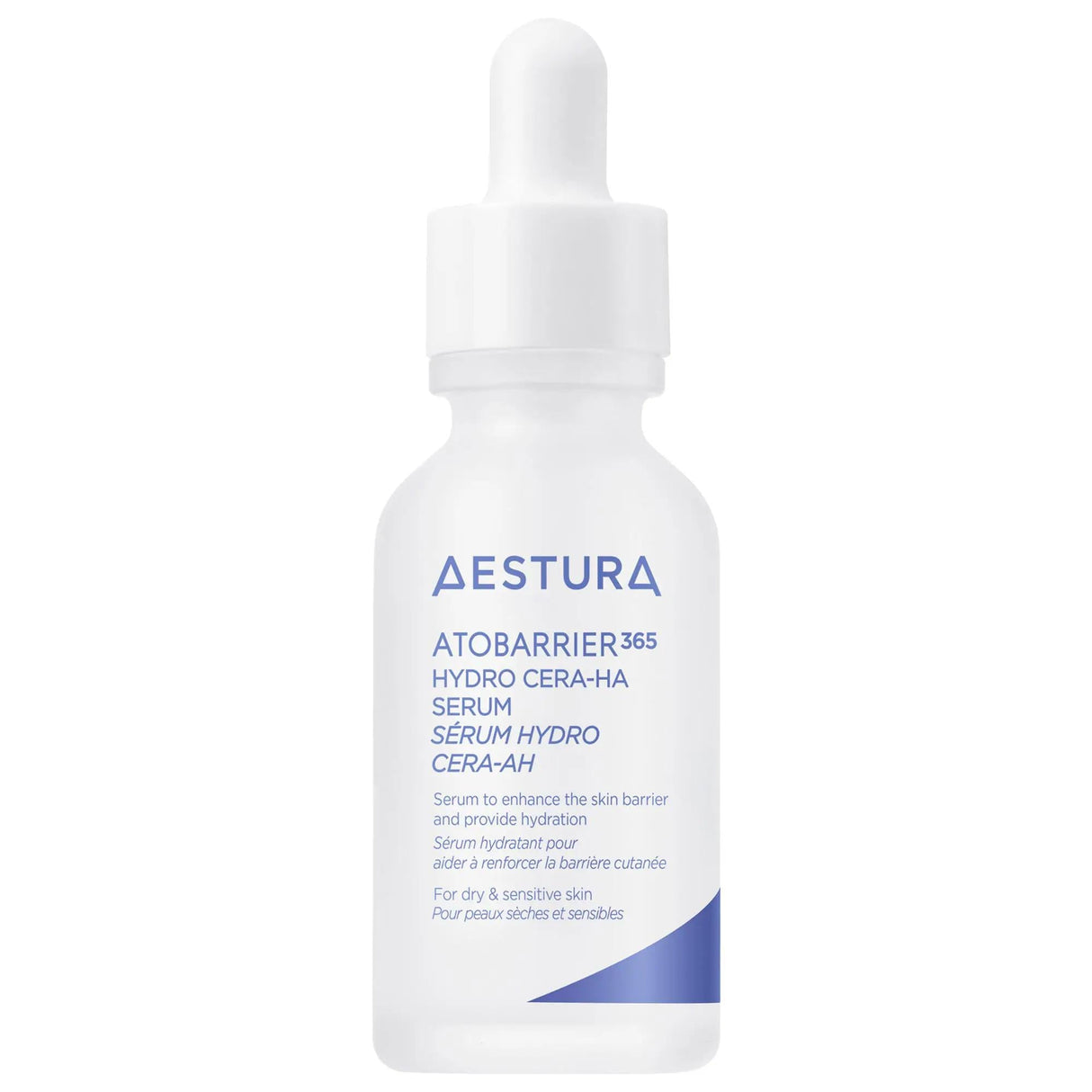 ATOBARRIER365 Hydro CERA-HA Ceramide + Hyaluronic Acid Face Serum - Dermatologist-Recommended Moisturizing Serum for Dry Skin, Fine Lines, and Wrinkles