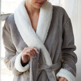 Cloud Soft Sherpa Fleece Robe
