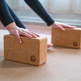Juego de bloques de yoga de corcho