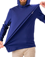 Sudadera con capucha de golf Performance - Azul marino