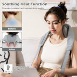 Neck Shoulder Massager 4D Deep Tissue Kneading Shiatsu Massage Machine