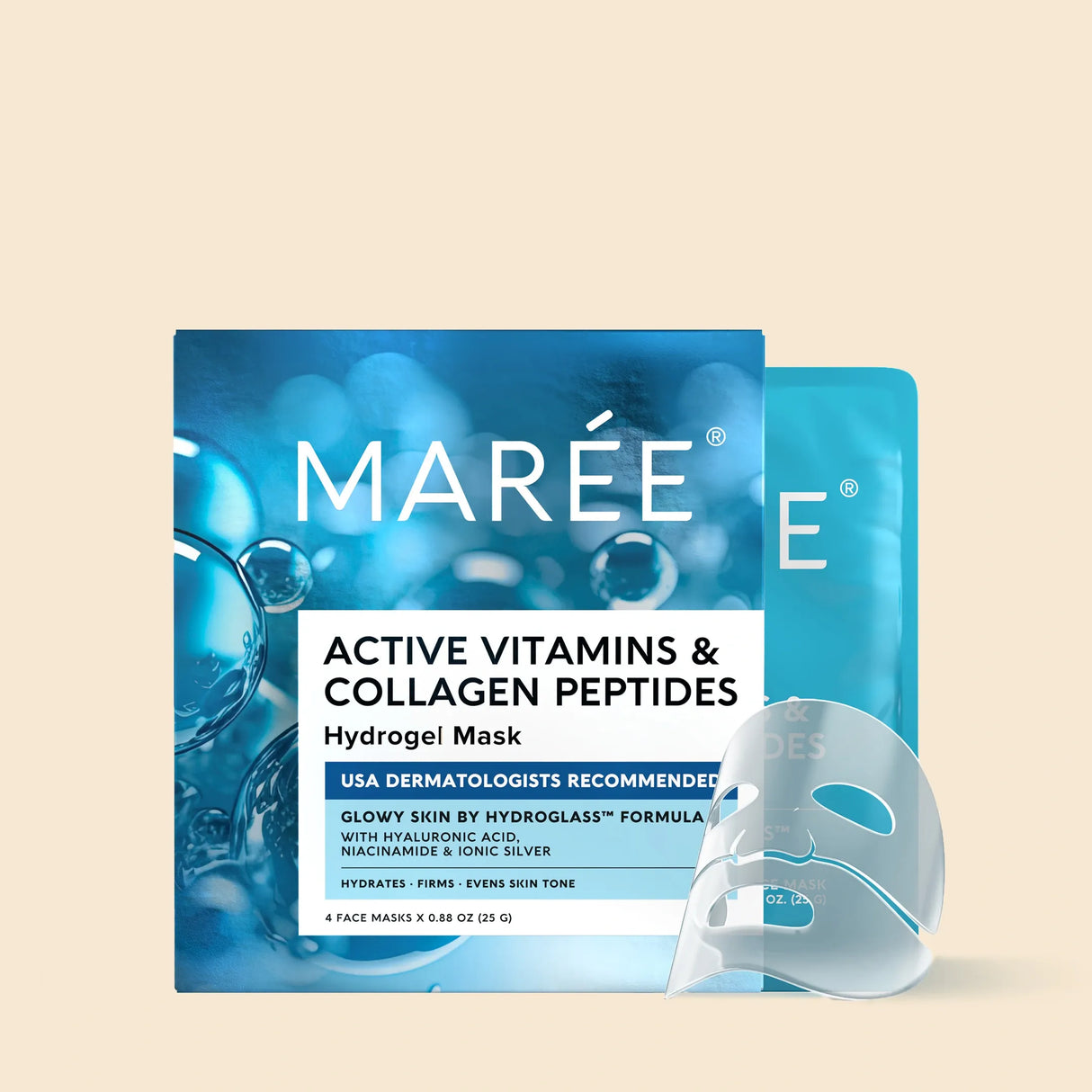 Mascarilla Facial de Hidrogel con Colágeno