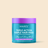 Mascarilla Morada para Cabello Rubio
