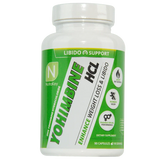 NutraKey Yohimbine HCL 3mg, 90 Capsules