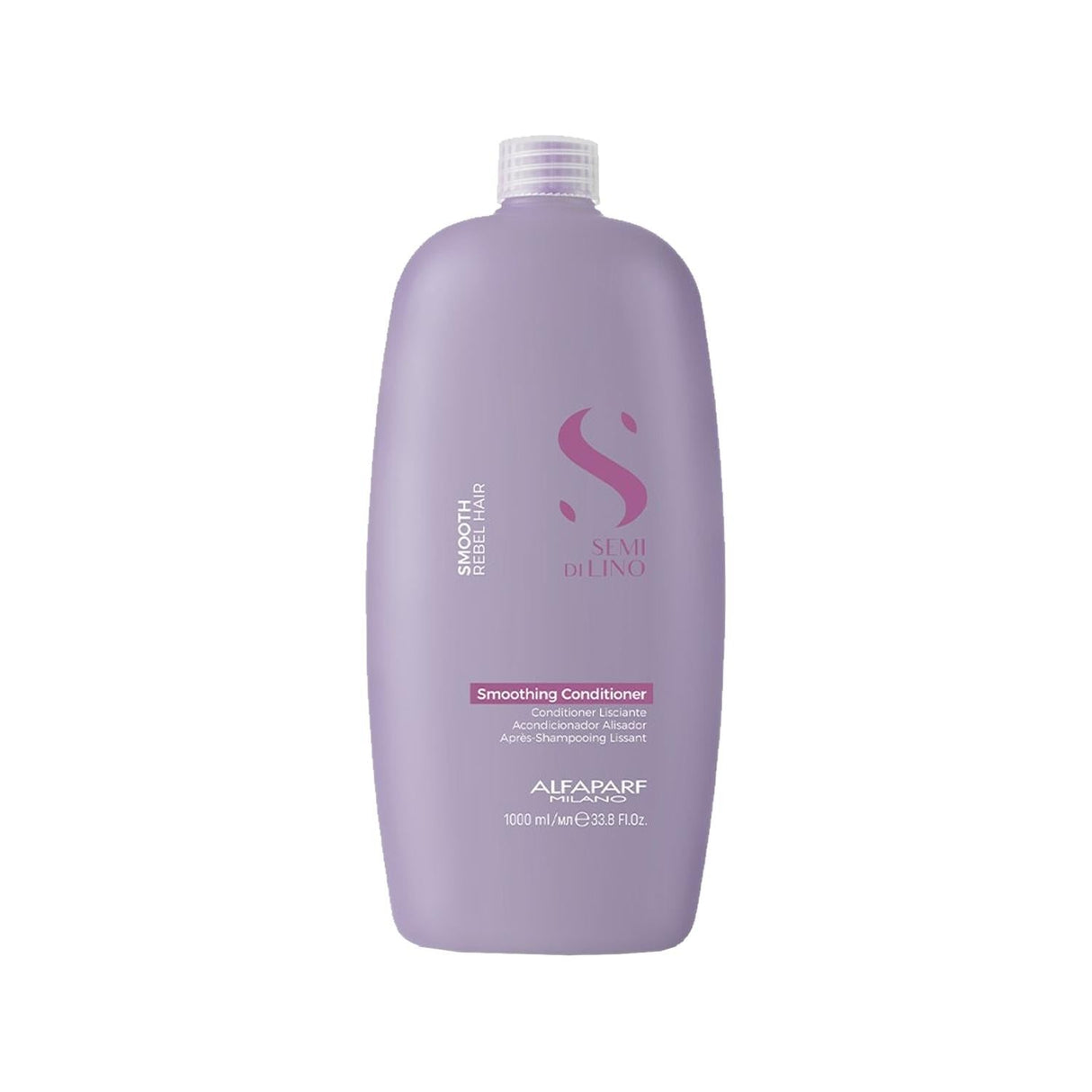 Alfaparf Semi Di Lino Smooth Smoothing Hair Cream 1000ml - Professional Hair Care for Smooth, Frizz-Free Hair
