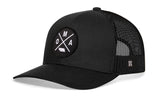 Omaha Trucker Hat  |  Black OMA X Snapback