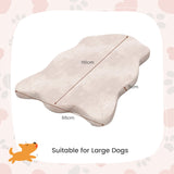 Cama ortopédica para perros con soporte de espuma viscoelástica para perros grandes
