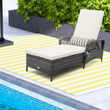 Outdoor Chaise Lounge Chair