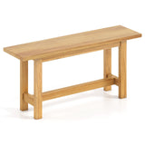 Banco de teca para exterior, ideal para porches, patios y piscinas