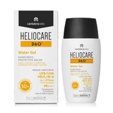 Heliocare 360 Water Gel SPF 50+ Moisturizing Sunscreen Gel for All Skin Types - Broad Spectrum Protection, Anti-Aging Benefits
