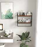 Estante de pared para baño sobre el inodoro con marco de metal