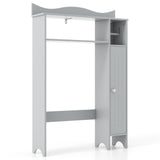 Wood Over the Toilet Bathroom Space Saver with Paper Holder and Shelf