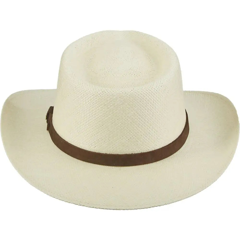 Scala Albuquerque - Sombrero Fedora de Paja de Panamá Genuina