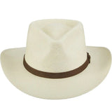Scala Albuquerque - Sombrero Fedora de Paja de Panamá Genuina