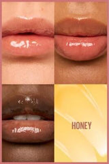 Maybelline Lifter Gloss Honey: Hydrating Honey-Toned Lip Gloss for Natural Shine & Plump Lips - Non-Sticky Hyaluronic Acid Formula