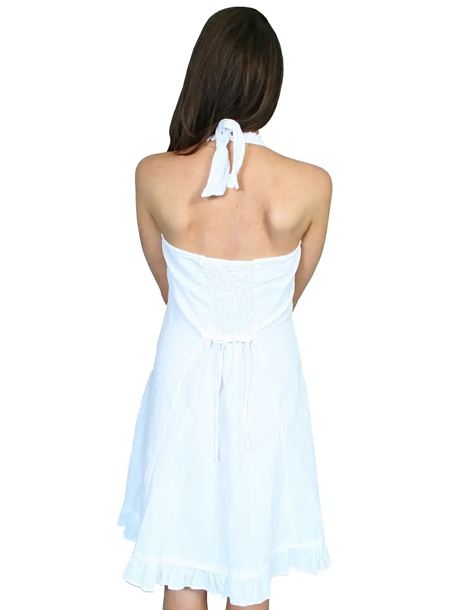 Vestido halter Scully Cantina (PSL-053) - Vestido de verano para mujer