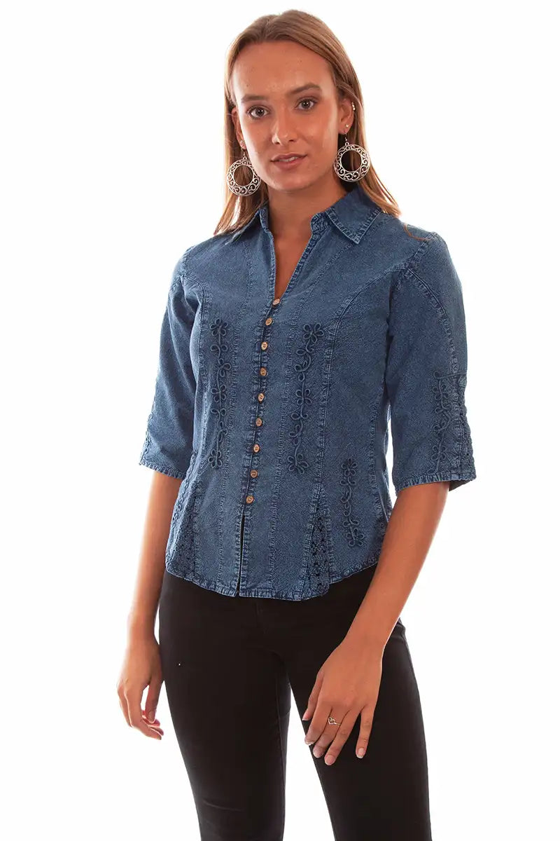 Blusa Cantina Scully (PSL-064) - Blusa de mujer
