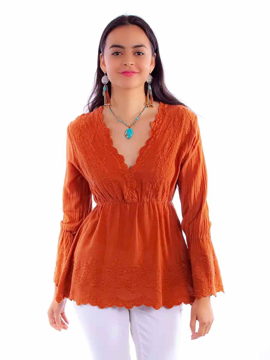 Blusa Cantina Scully (PSL-221) - Camisa de mujer