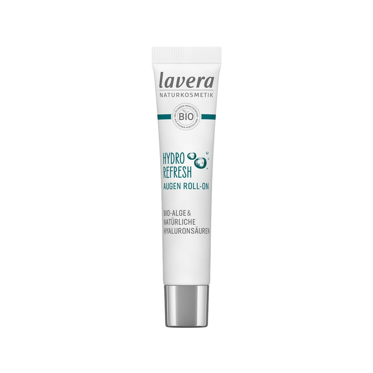 Lavera Hydro Refresh Eye Roll-On 15 ml - Natural Eye Care for Dark Circles & Puffiness
