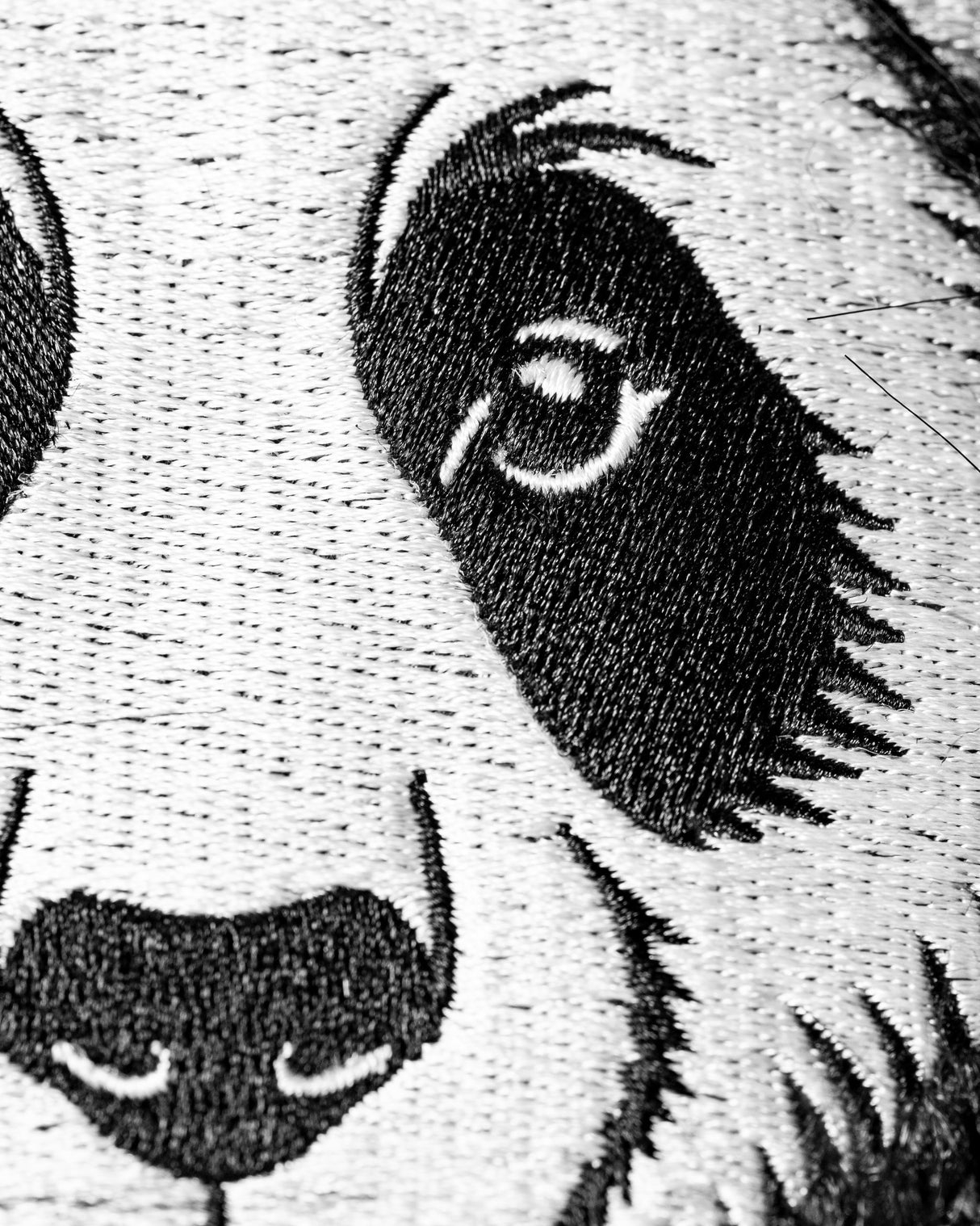 Panda - Cubre palo de madera