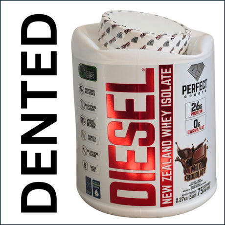 Perfect Sports Diesel Aislado de proteína de suero de leche 100% de Nueva Zelanda, 5 lb