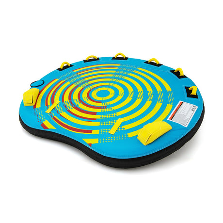 Plataforma remolcable de 3 personas para balsa inflable con válvulas dobles