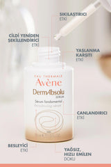 Avene DermAbsolu Anti-Aging Facial Serum for Loss of Firmness & Elasticity - 1.01 fl oz