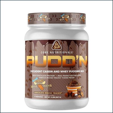 Core Nutritionals Protein Pudd'n Mezcla de Caseína y Suero, 2 libras