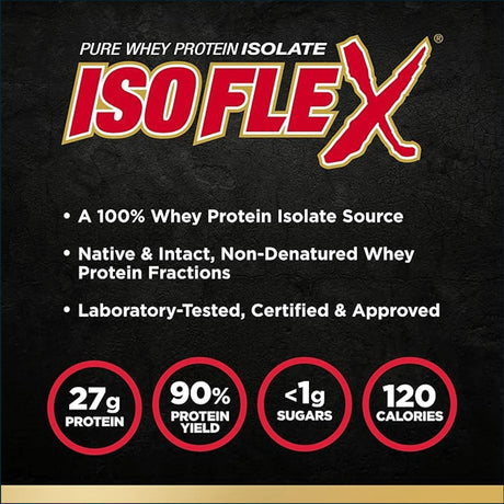 Allmax IsoFlex Aislado de proteína de suero, 2 libras