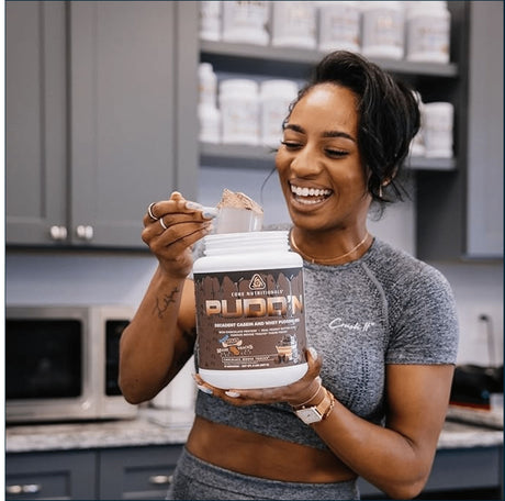 Core Nutritionals Protein Pudd'n Mezcla de Caseína y Suero, 2 libras