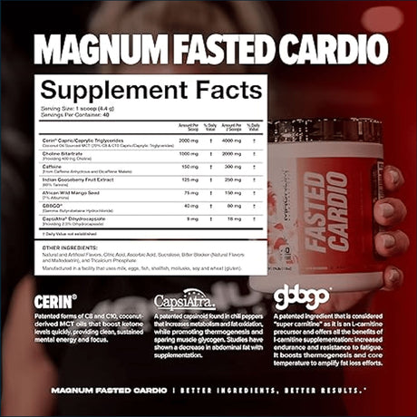 Magnum Cardio en Ayunas, 40 Servicios