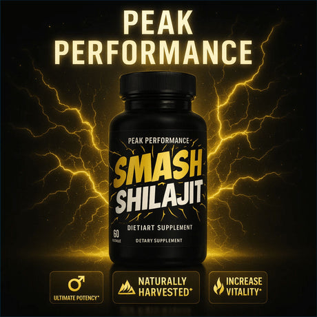 Smash Shilajit, 60 cápsulas