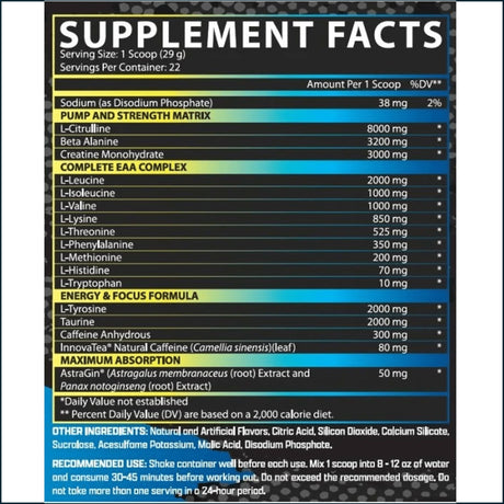 Nutrex OutLift Clinical, 22 porciones