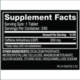 Mutant Caffeine, 240 tablets