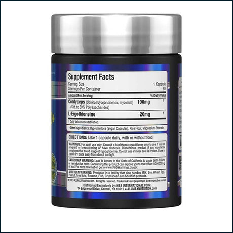 Allmax EGT20+, 30 Cápsulas