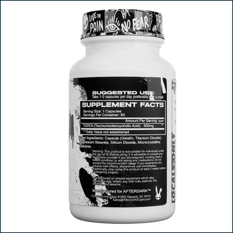 AfterDark Supps Tudca, 60 cápsulas