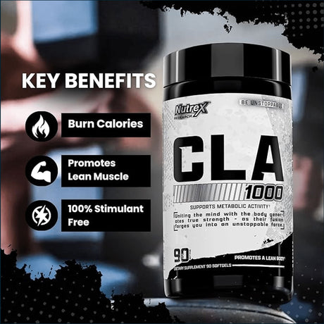 Nutrex CLA 1000, 90 Cápsulas Blandas
