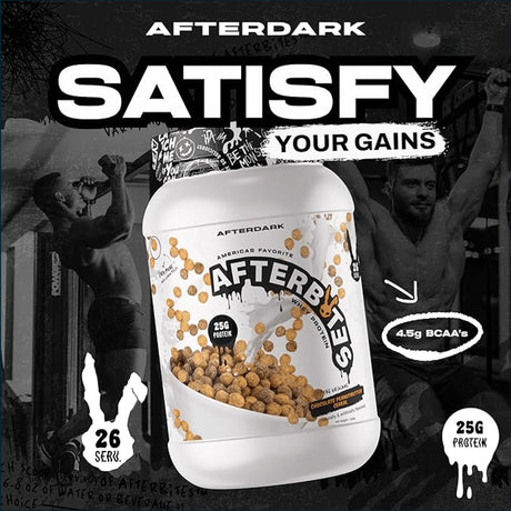 AfterDark Supps AfterBites Proteína de suero de leche, 907 g