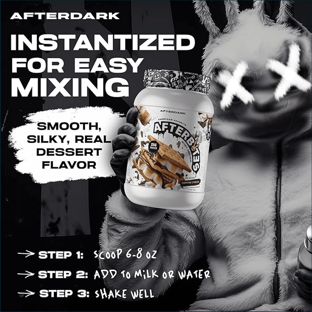 AfterDark Supps AfterBites Whey Protein, 2lbs