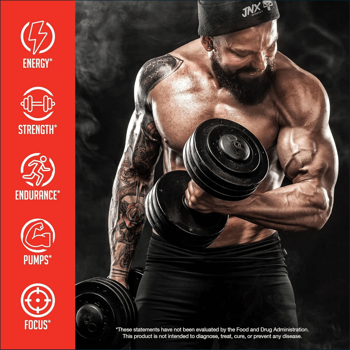 JNX Sports The Curse! Pre-workout, 30 Servings
