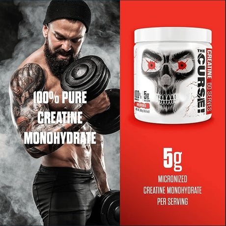 JNX Sports The Curse! Creatina, 60 Porciones