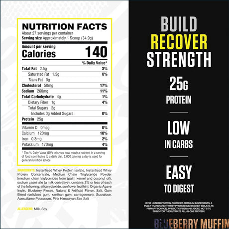 RYSE Loaded Protein, 27 Raciones