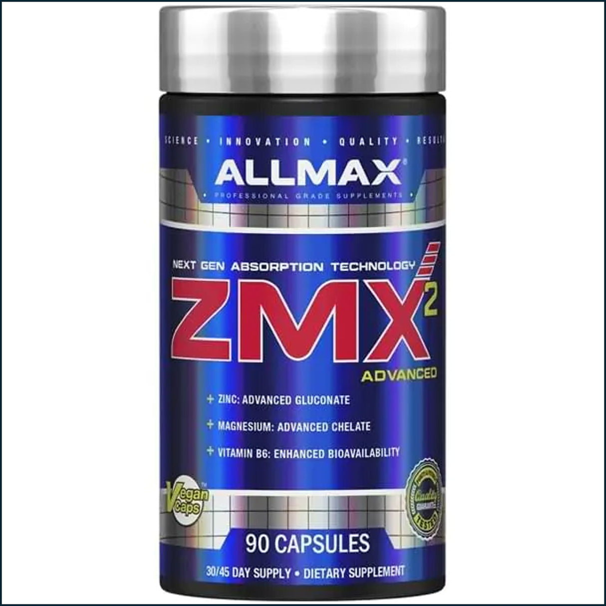 Allmax ZMX2 Avanzado, 90 Cápsulas