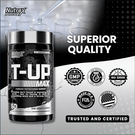 Nutrex T-Up Max, 60 cápsulas