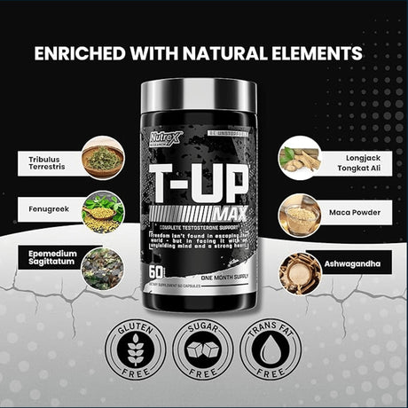 Nutrex T-Up Max, 60 cápsulas