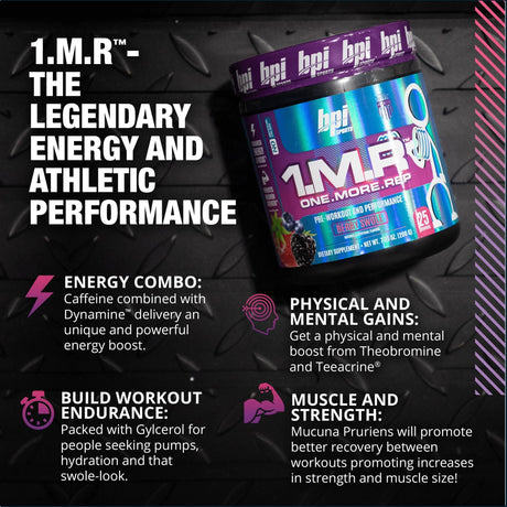 BPI Sports One More Rep, 25 Porciones
