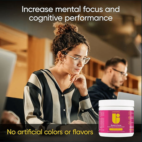 Universal Nutrition Boost & Focus, 30 Dosis