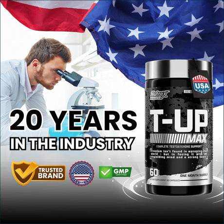 Nutrex T-Up Max, 60 cápsulas