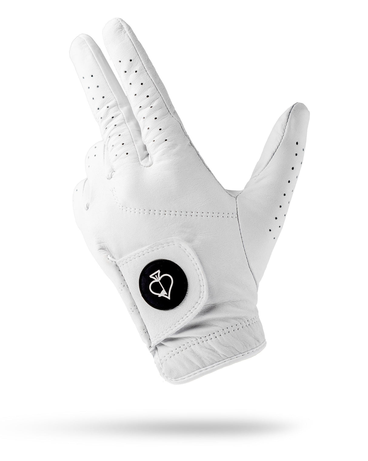 Guante de golf Premium Tour - Blanco fantasma
