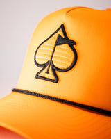 Gorra de Soga Perforada - Naranja Neón